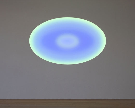 James Turrell, Elliptical Wide Glass, 2015. © James Turrell. Courtesy of Kayne Griffin Corcoran, Los Angeles.	