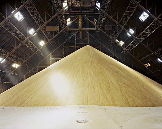 Zineb Sedira, Sugar Silo (Diptych II), 2013. Digital c-types, 160 x 200 cm.