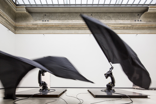 William Forsythe, Black Flags, 2014. © The Forsythe Company. Galerie Neue Meister, Staatliche Kunstsammlungen Dresden. Photo: David Brandt