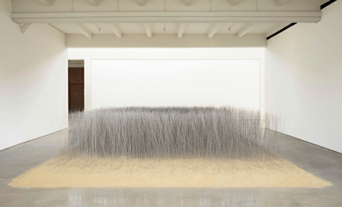 Lee Ufan,&nbsp;Relatum (formerly Iron Field), 1969/2019. Photo: Bill Jacobson Studio. © Artists Rights Society (ARS), New York/ADAGP, Paris. Courtesy Dia Art Foundation. 