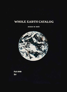 Cover (edited by Stewart Brand), "Whole Earth. Catalog. Access to Tools, Fall 1968" 