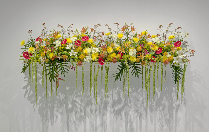 Kapwani Kiwanga, Flowers for Africa, MOCA, 2021. Photo Toni Hafkenscheid