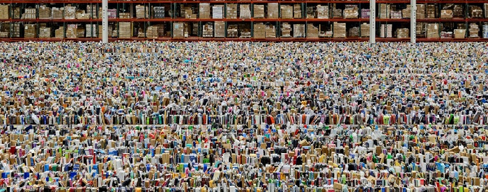 Andreas Gursky, Amazon, 2016 (détail)