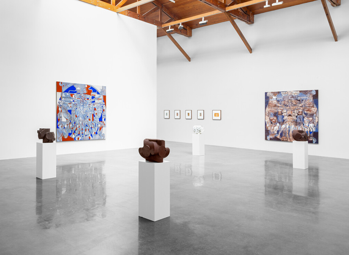 View of Gabriel Orozco, kurimanzutto, Mexico City, 2024. Photo: Gerardo Landa