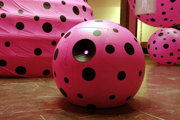 Yayoi Kusama, Dots Obsession – Love Transformed into Dots, 2006. Mixed media, variable dimensions. Courtesy Yayoi Kusama Studio Inc., Ota Fine Arts, Tokyo and Victoria Miro, London. © Yayoi Kusama.