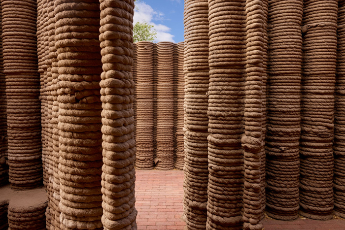 Ronald Rael, &nbsp;LIMINAL, 2026. 3D printed adobe. Courtesy of the artist. Photo: Brad Trone. 