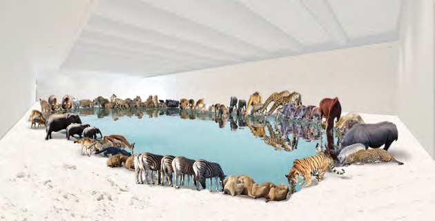 Cai Guo-Qiang, Heritage, 2013. Artist’s computer rendering