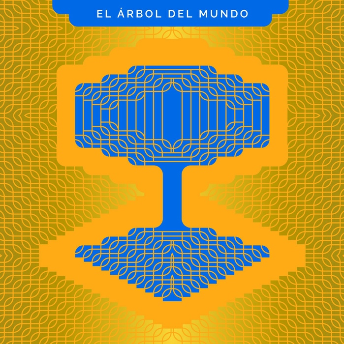 Erick Boror, Ri B'uxil Le K'aslemal: La médula de la vida, 2025. Official digital design of the 24th Paiz Art Biennial. Variable dimensions. Courtesy of the artist.