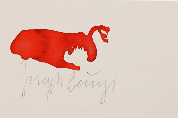 Joseph Beuys, Unbetitelt, undatiert, Datierungsvorschlag, 1974. Collection Musée Schloss Mayland © Joseph Beuys Estate/VG Bild-Kunst, Bonn