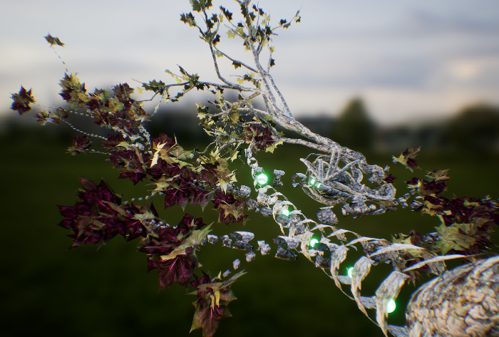 Jakob Kudsk Steensen, The Deep Listener, 2019. AR Visualisation. Serpentine Augmented Architecture in collaboration with Google Arts & Culture and Sir David Adjaye OBE. Courtesy the artist. 