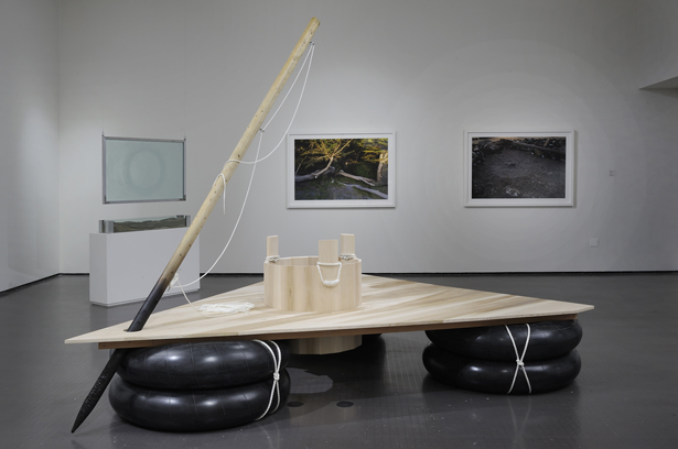 [ 2nd floor projects ], Bay Area Now 7, 2014. Installation view, Yerba Buena Center for the Arts. Image courtesy Phocasso/ Yerba Buena Center for the Arts.