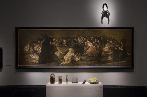 Miguel Ángel Blanco, Satanic invocation (Room 67). Photo: Pedro Albornoz/Museo Nacional del Prado.